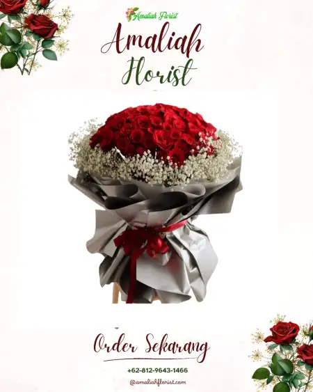 Buket Bunga Bubuk